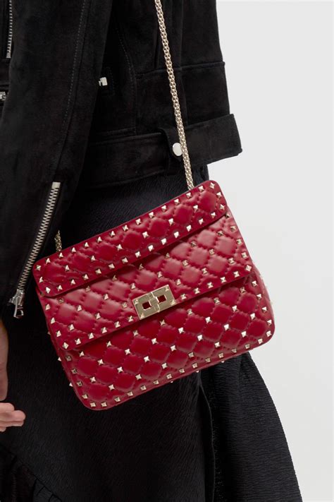 red bag gucci valentino|Valentino rockstud bag.